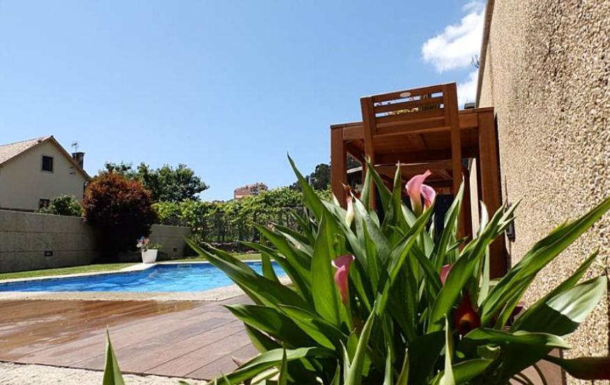 Casa Piscina Boleros Villa Combarro Luaran gambar